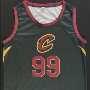 Tacko Fall Cleveland #99 Black Custom Jersey Tank Top Men’s Large